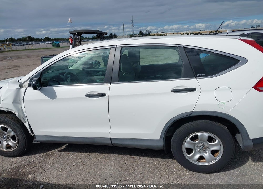 2012 HONDA CR-V LX VIN: 5J6RM3H37CL018469
