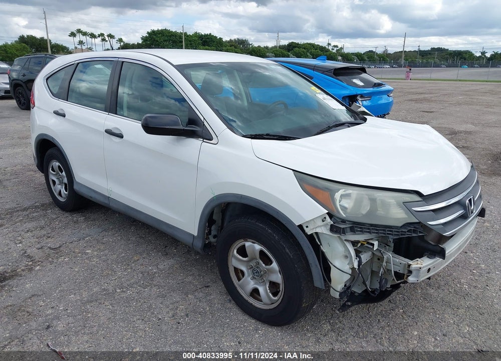 2012 HONDA CR-V LX VIN: 5J6RM3H37CL018469