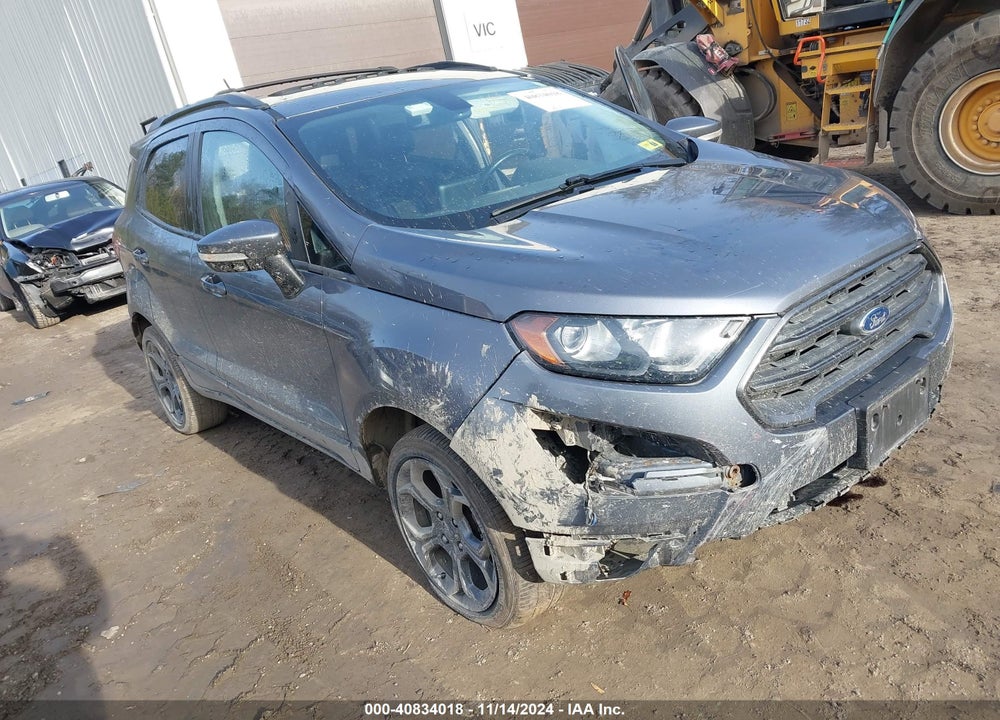 2018 FORD ECOSPORT SES VIN: MAJ6P1CL9JC204013