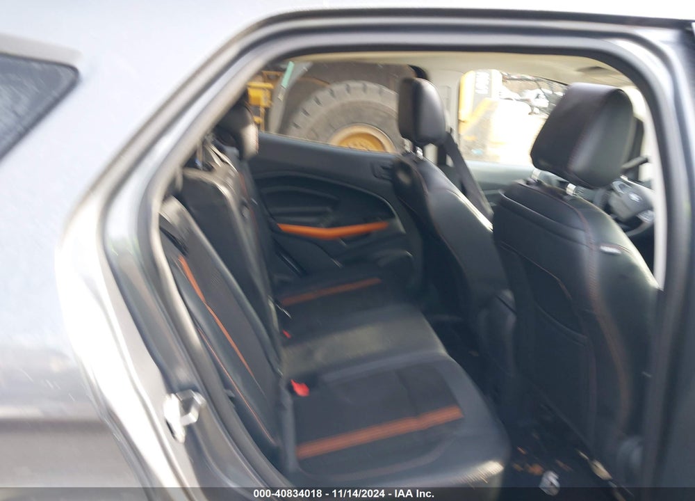 2018 FORD ECOSPORT SES VIN: MAJ6P1CL9JC204013