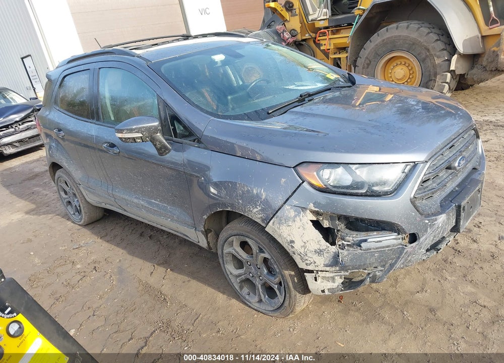 2018 FORD ECOSPORT SES VIN: MAJ6P1CL9JC204013