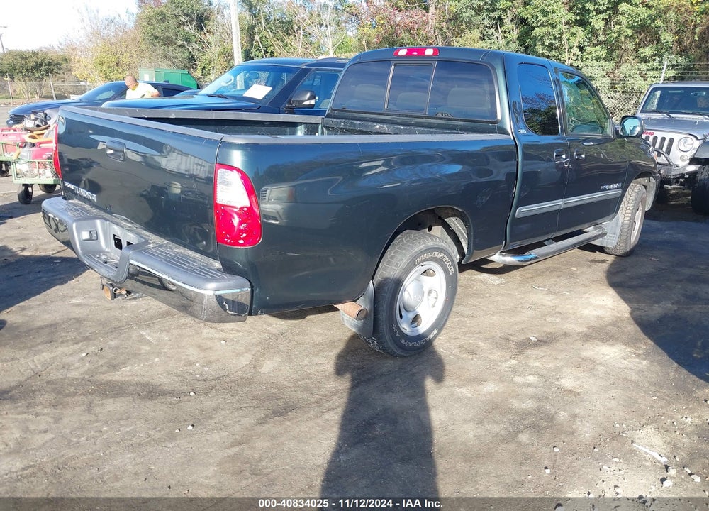 2006 TOYOTA TUNDRA SR5 VIN: 5TBRU34176S480472