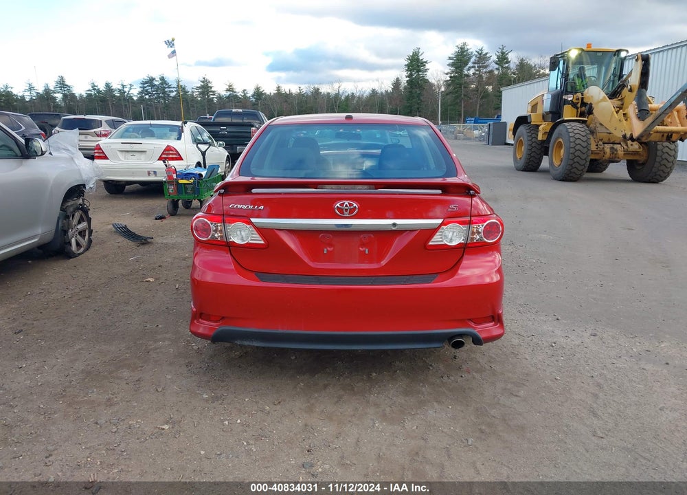 2013 TOYOTA COROLLA S VIN: 2T1BU4EEXDC071131