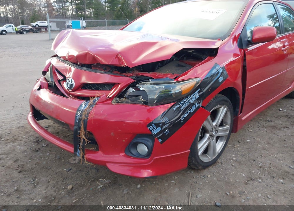 2013 TOYOTA COROLLA S VIN: 2T1BU4EEXDC071131