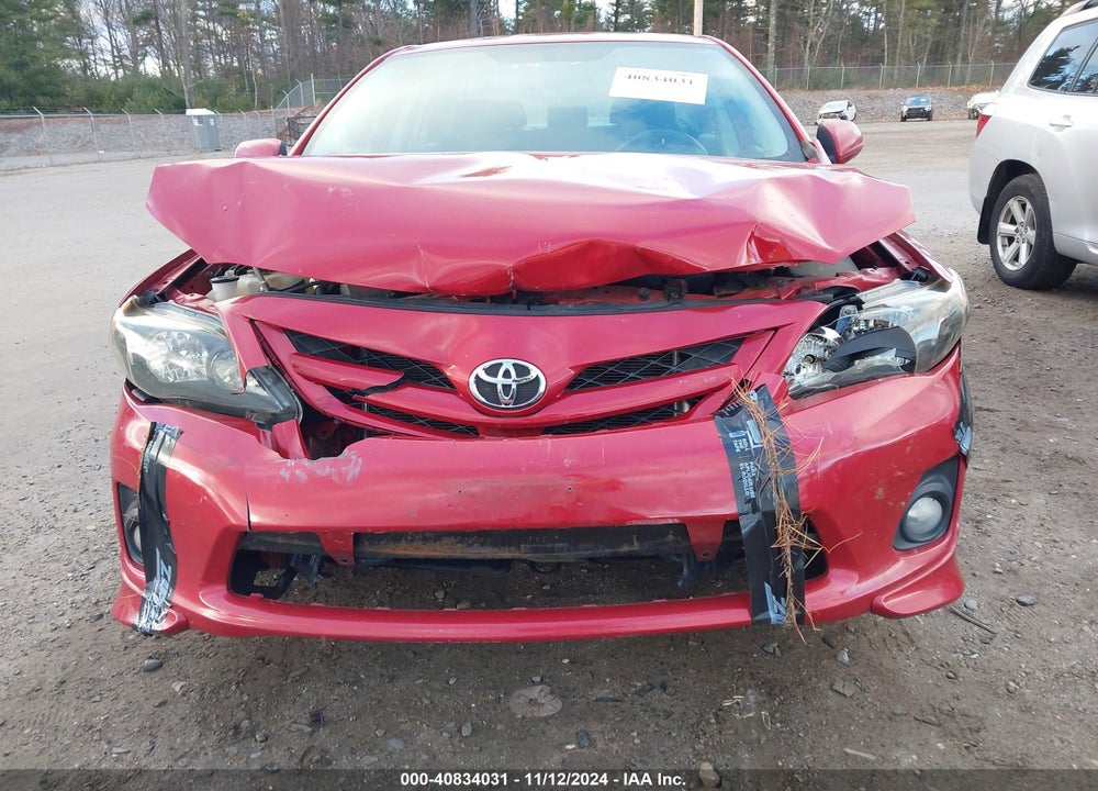 2013 TOYOTA COROLLA S VIN: 2T1BU4EEXDC071131