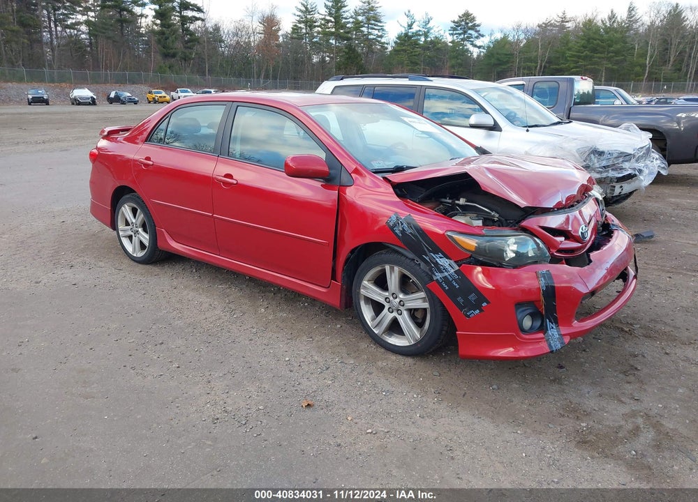 2013 TOYOTA COROLLA S VIN: 2T1BU4EEXDC071131