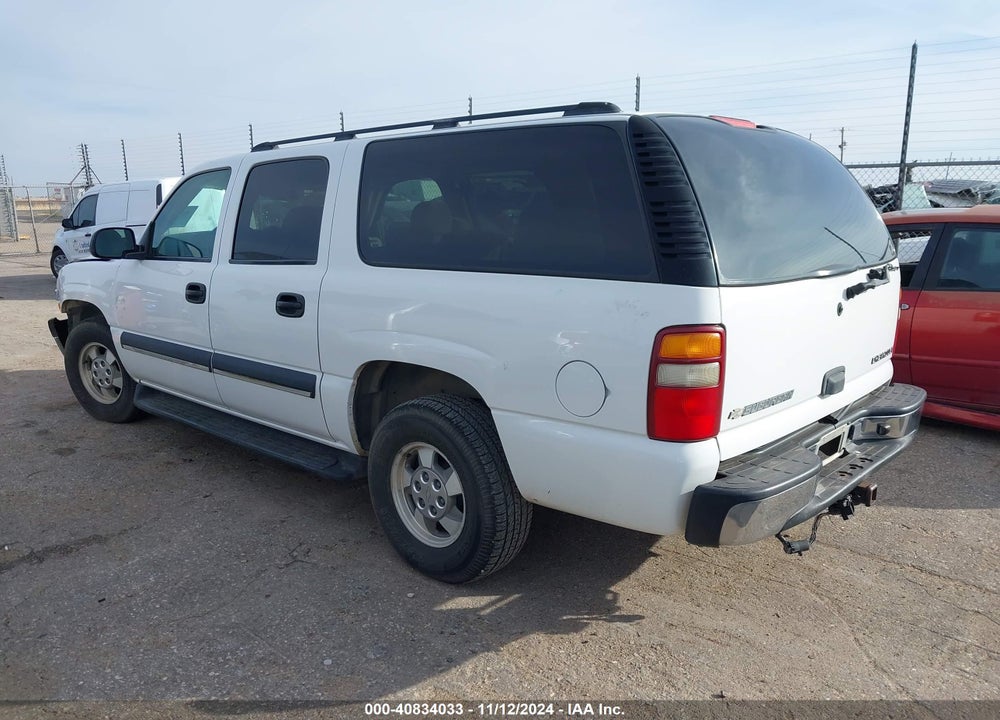 2003 CHEVROLET SUBURBAN 1500 LS VIN: 3GNEC16Z63G137976