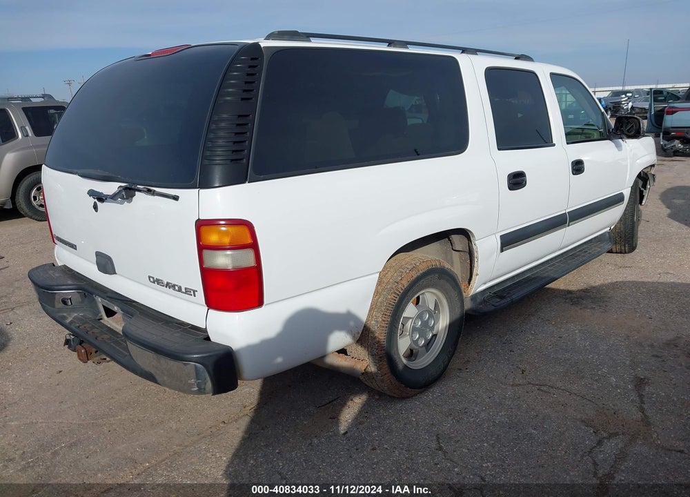 2003 CHEVROLET SUBURBAN 1500 LS VIN: 3GNEC16Z63G137976