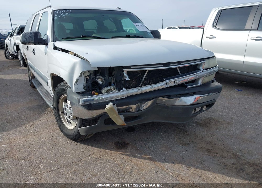 2003 CHEVROLET SUBURBAN 1500 LS VIN: 3GNEC16Z63G137976