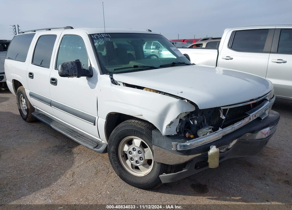 2003 CHEVROLET SUBURBAN 1500 LS VIN: 3GNEC16Z63G137976