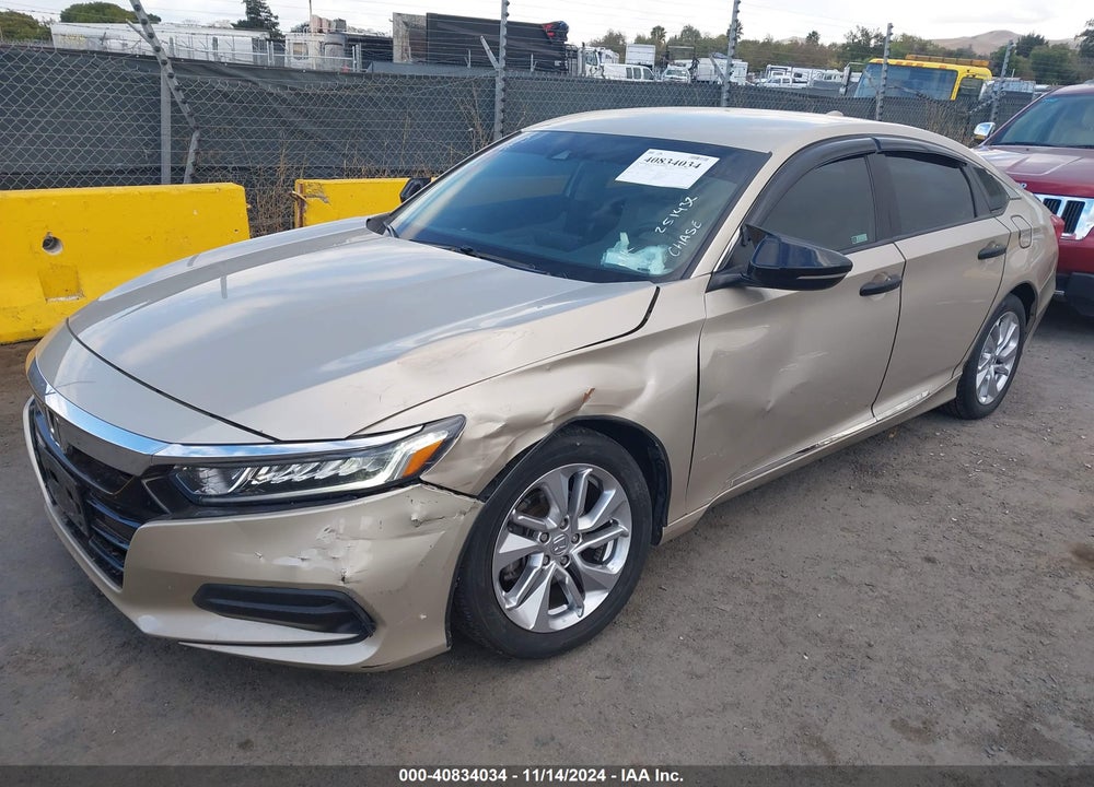 2018 HONDA ACCORD LX VIN: 1HGCV1F18JA251432