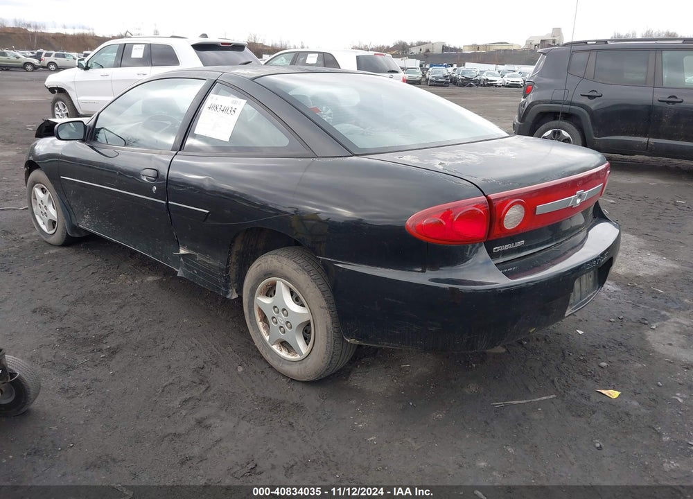 2003 CHEVROLET CAVALIER VIN: 1G1JC12F037101837