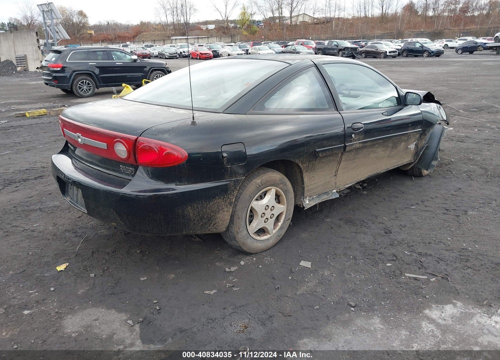 2003 CHEVROLET CAVALIER VIN: 1G1JC12F037101837