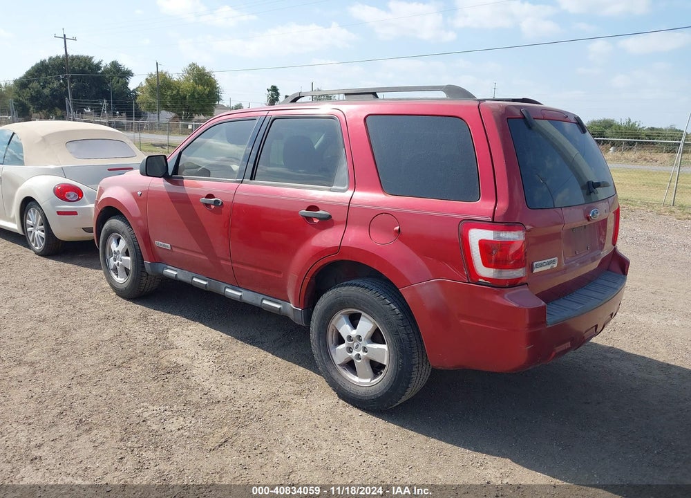 2008 FORD ESCAPE XLT VIN: 1FMCU03128KD30675