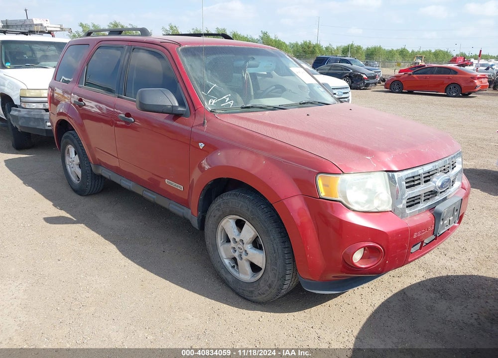 2008 FORD ESCAPE XLT VIN: 1FMCU03128KD30675