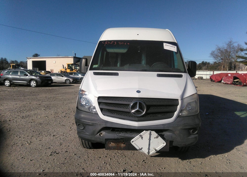 2014 MERCEDES-BENZ SPRINTER 2500 HIGH ROOF VIN: WD3PE8DE0E5831670
