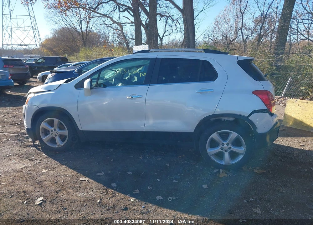 2015 CHEVROLET TRAX LTZ VIN: KL7CJNSB5FB063630