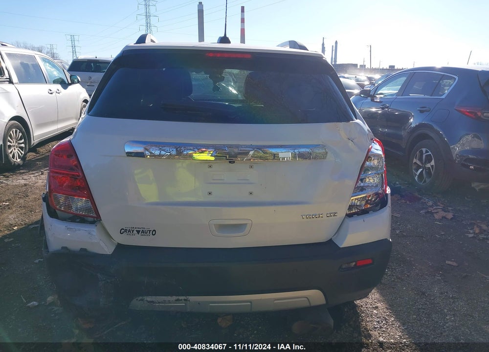 2015 CHEVROLET TRAX LTZ VIN: KL7CJNSB5FB063630