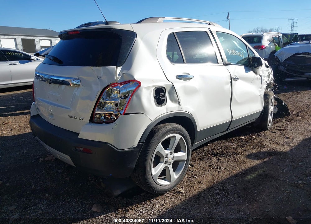 2015 CHEVROLET TRAX LTZ VIN: KL7CJNSB5FB063630