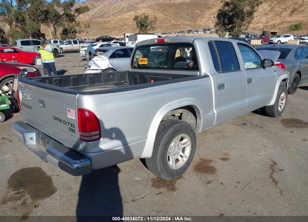 2003 DODGE DAKOTA SLT VIN: 1D7HL48N63S237964