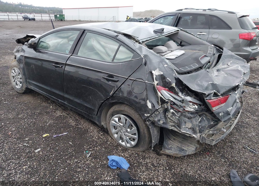 2017 HYUNDAI ELANTRA SE VIN: KMHD74LF8HU403227