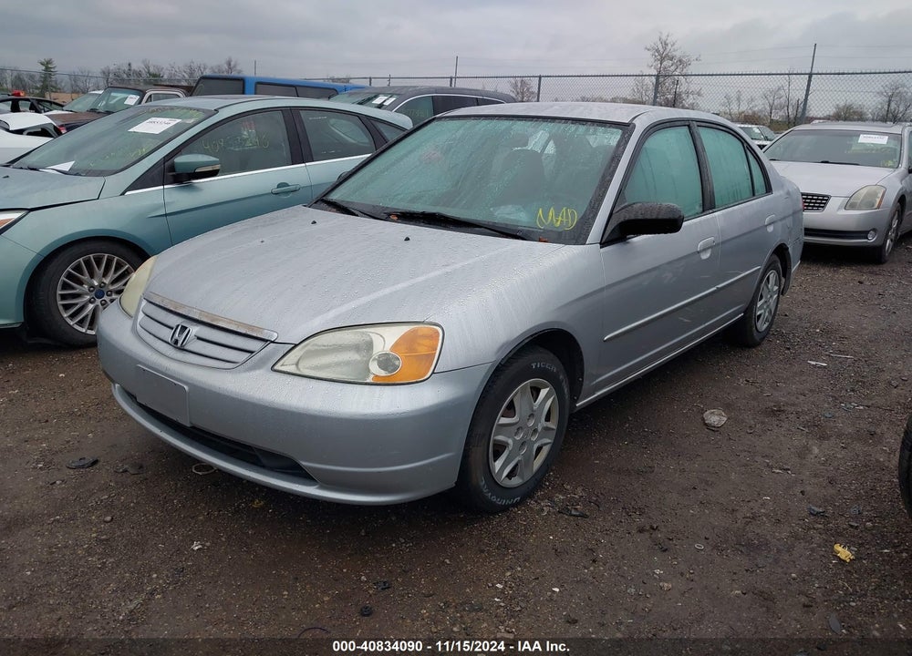 2003 HONDA CIVIC LX VIN: 1HGES16643L013422