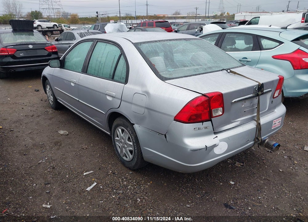 2003 HONDA CIVIC LX VIN: 1HGES16643L013422