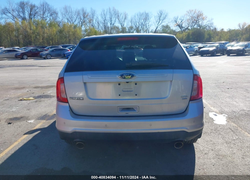 2012 FORD EDGE SEL VIN: 2FMDK4JC0CBA91782