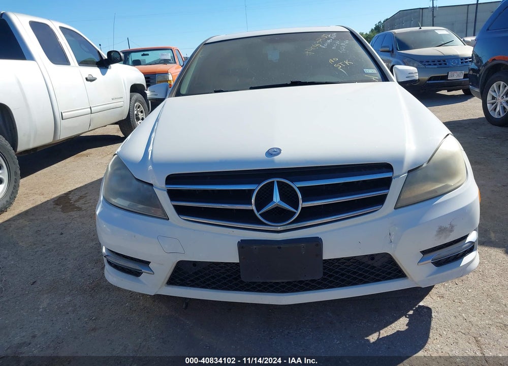 2014 MERCEDES-BENZ C 250 LUXURY/SPORT VIN: WDDGF4HBXER310210