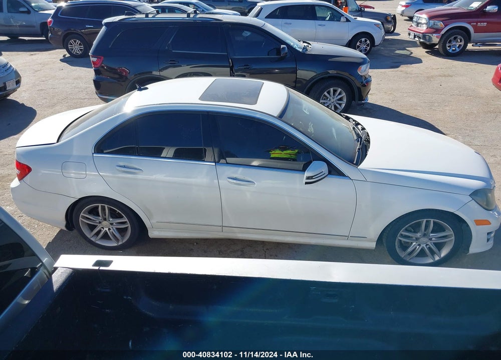 2014 MERCEDES-BENZ C 250 LUXURY/SPORT VIN: WDDGF4HBXER310210