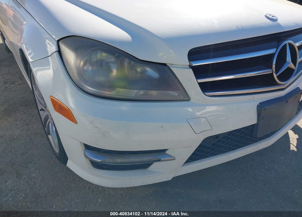 2014 MERCEDES-BENZ C 250 LUXURY/SPORT VIN: WDDGF4HBXER310210