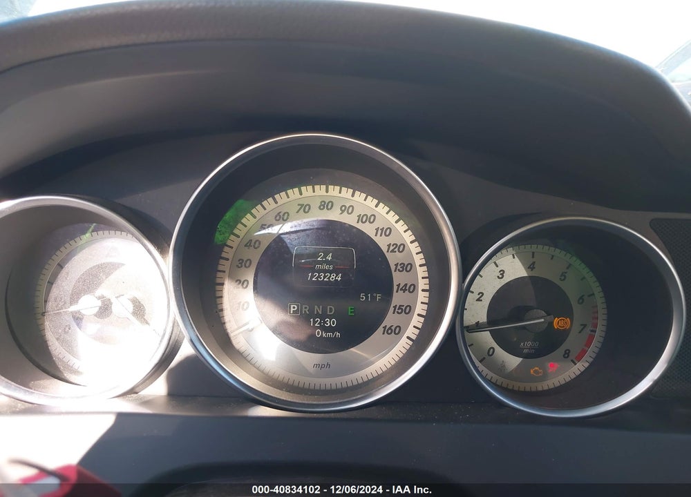 2014 MERCEDES-BENZ C 250 LUXURY/SPORT VIN: WDDGF4HBXER310210