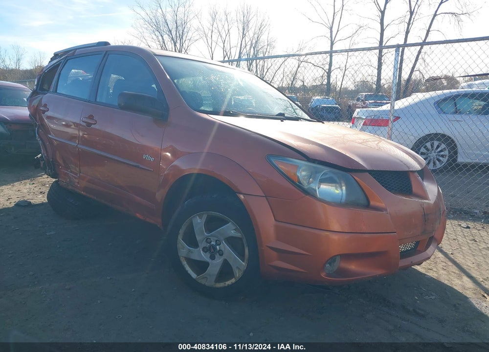 2004 PONTIAC VIBE VIN: 5Y2SL62844Z418889