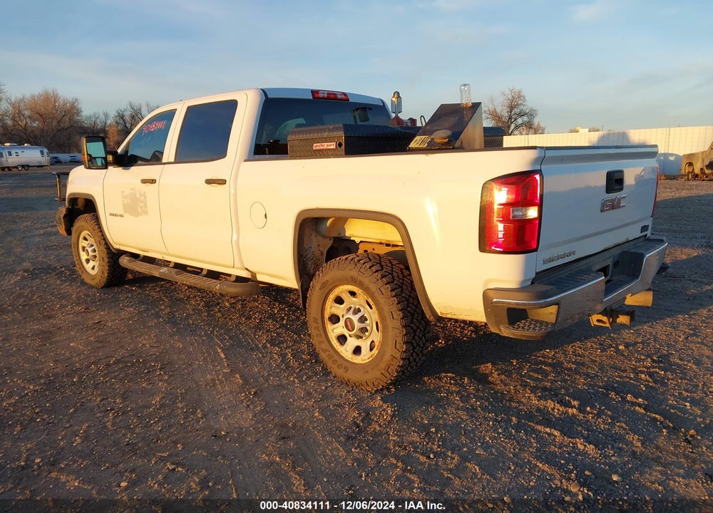 2018 GMC SIERRA 2500HD VIN: 1GT12REY6JF158942
