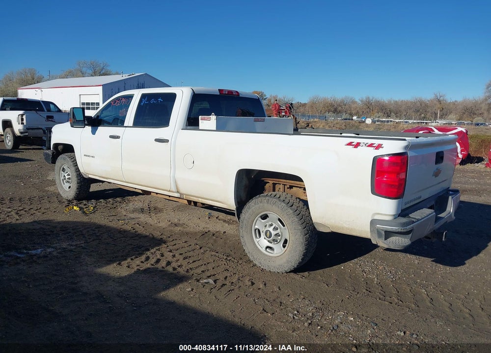 2018 CHEVROLET SILVERADO 2500HD WT VIN: 1GC1KUEG0JF228493