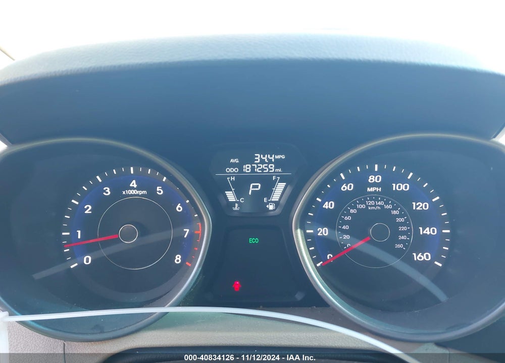2013 HYUNDAI ELANTRA GLS VIN: 5NPDH4AE7DH392463