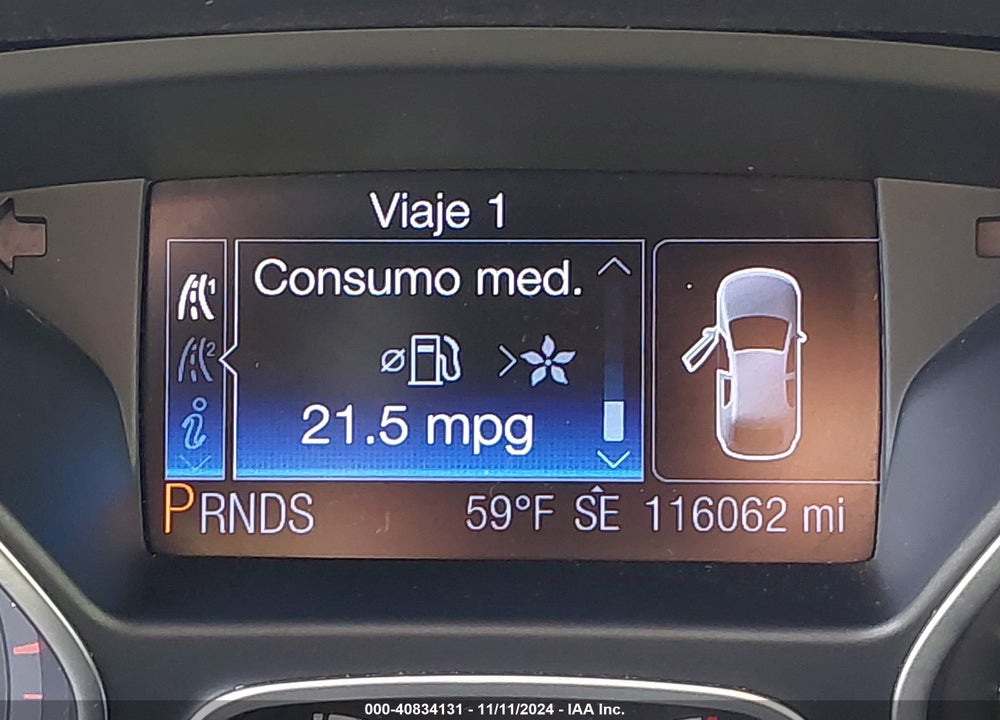 2013 FORD FOCUS TITANIUM VIN: 1FADP3N23DL255938