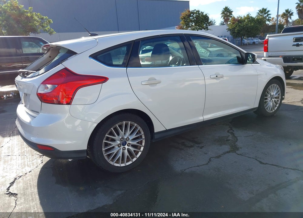 2013 FORD FOCUS TITANIUM VIN: 1FADP3N23DL255938