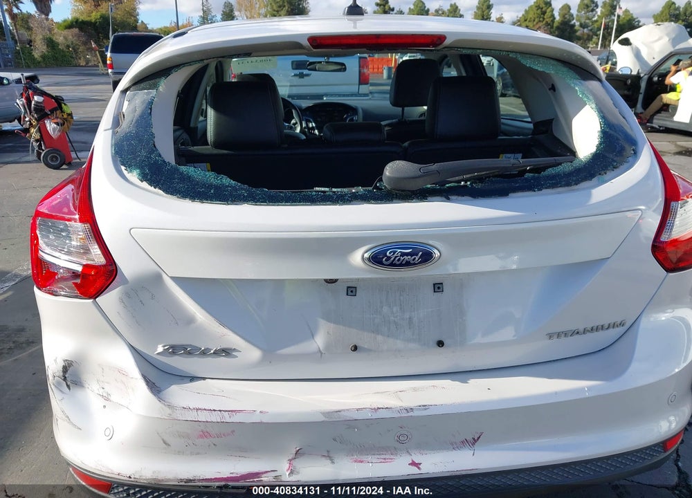 2013 FORD FOCUS TITANIUM VIN: 1FADP3N23DL255938