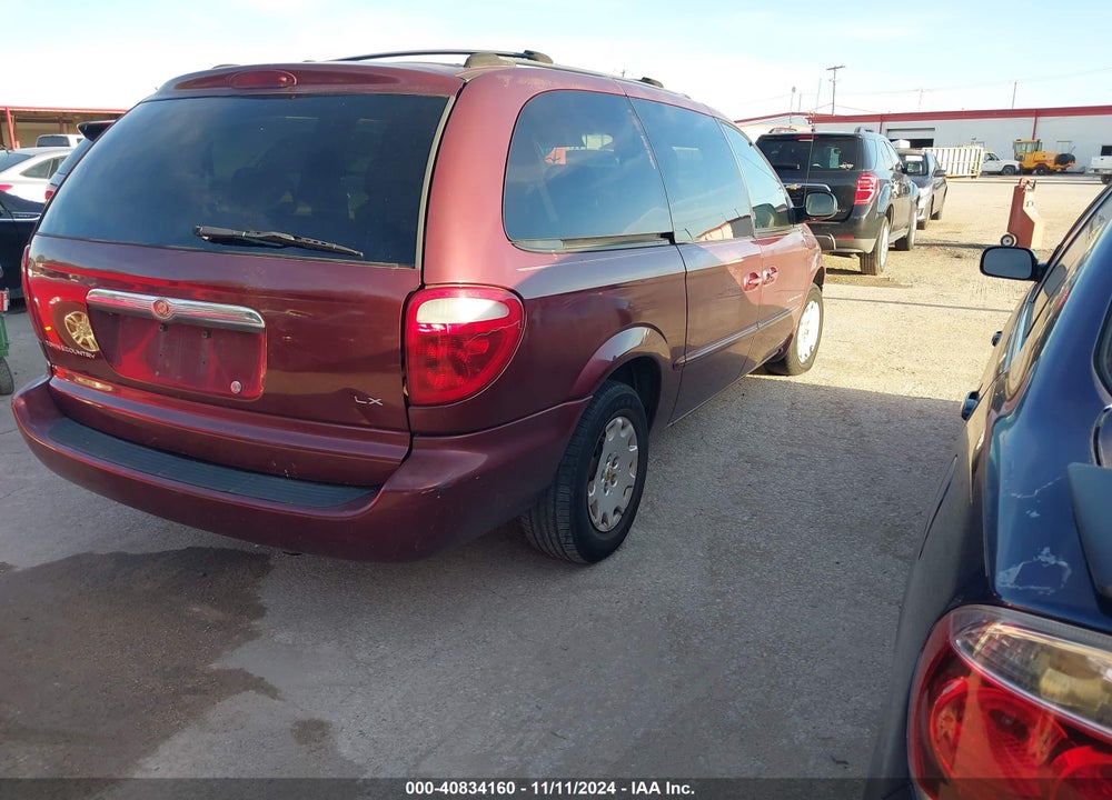 2001 CHRYSLER TOWN & COUNTRY LX VIN: 2C4GP44301R421620