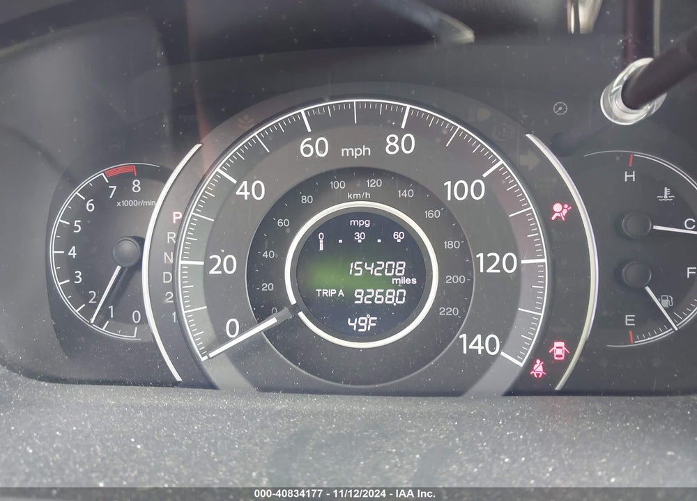 2012 HONDA CR-V EX-L VIN: JHLRM4H75CC000179
