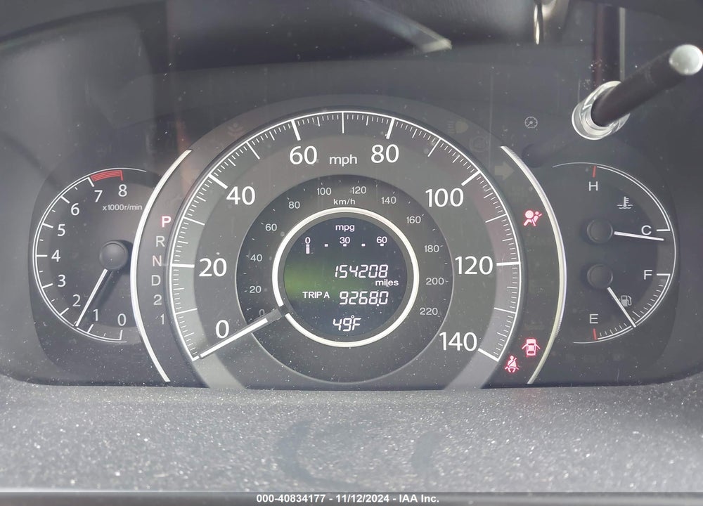 2012 HONDA CR-V EX-L VIN: JHLRM4H75CC000179