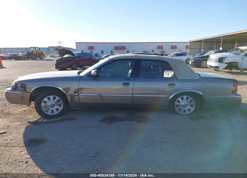 2003 MERCURY GRAND MARQUIS LS VIN: 2MEFM75W13X634488