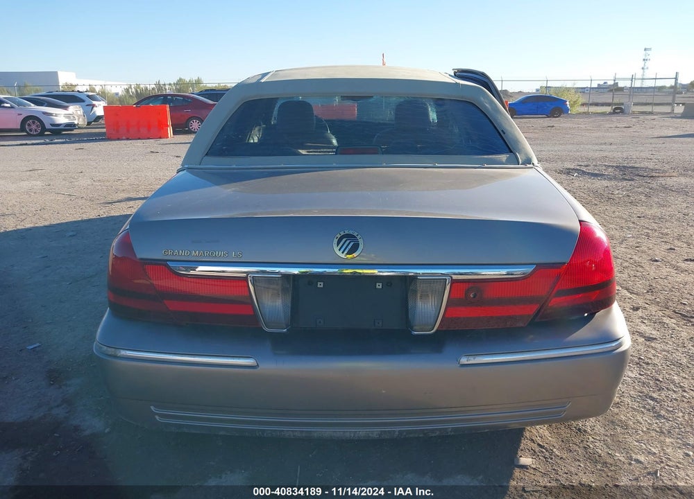 2003 MERCURY GRAND MARQUIS LS VIN: 2MEFM75W13X634488