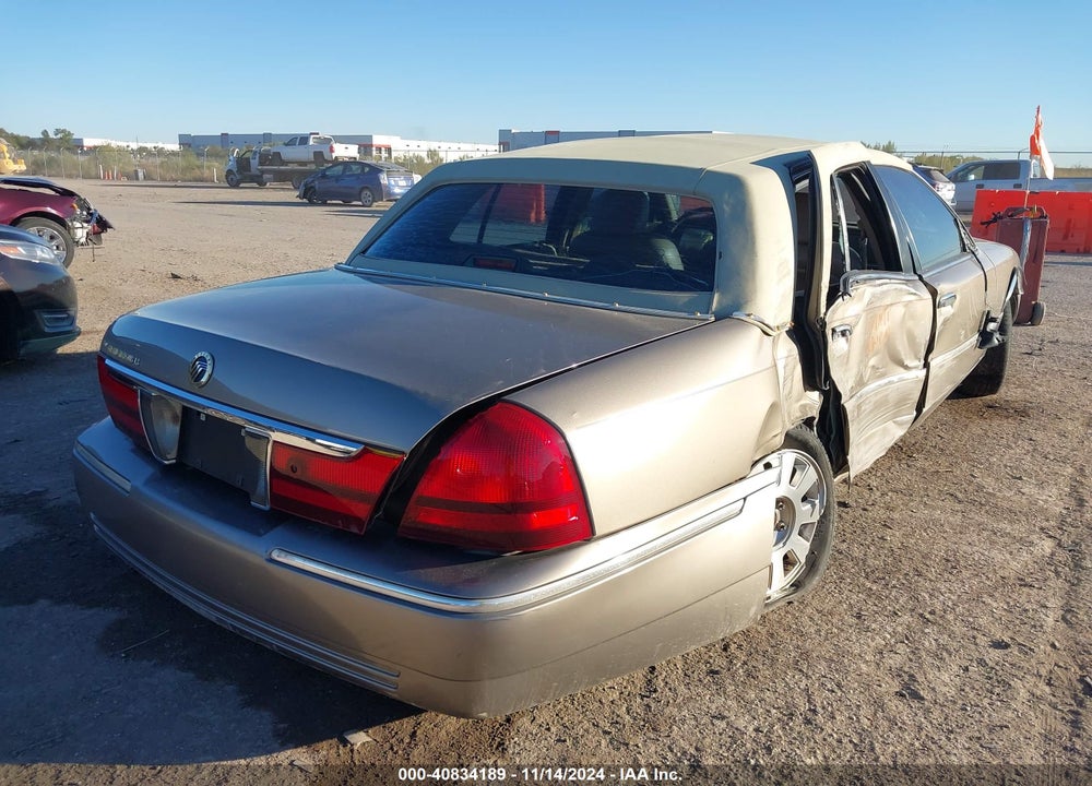 2003 MERCURY GRAND MARQUIS LS VIN: 2MEFM75W13X634488