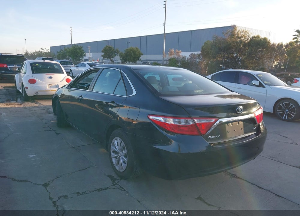 2016 TOYOTA CAMRY LE VIN: 4T1BF1FK9GU550737