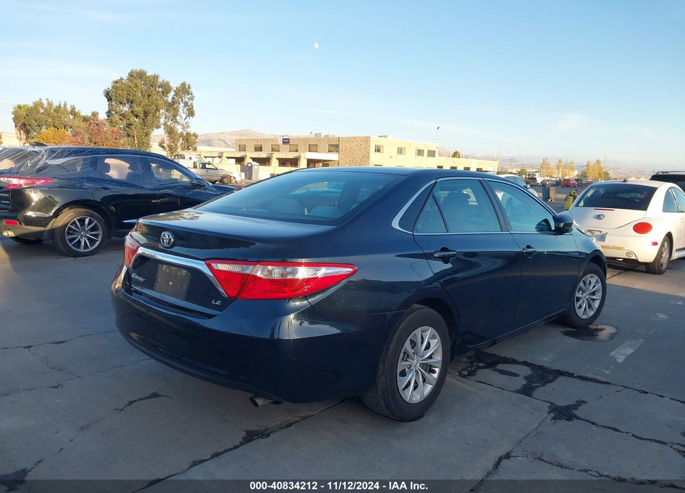 2016 TOYOTA CAMRY LE VIN: 4T1BF1FK9GU550737