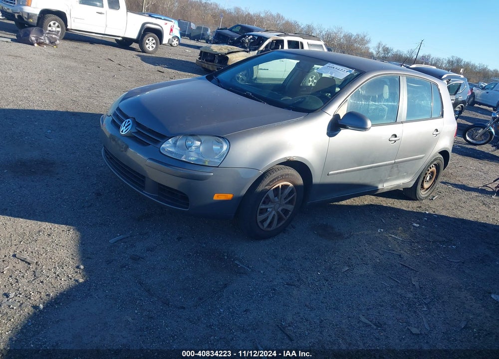 2007 VOLKSWAGEN RABBIT 4-DOOR VIN: WVWDR91K27W141798
