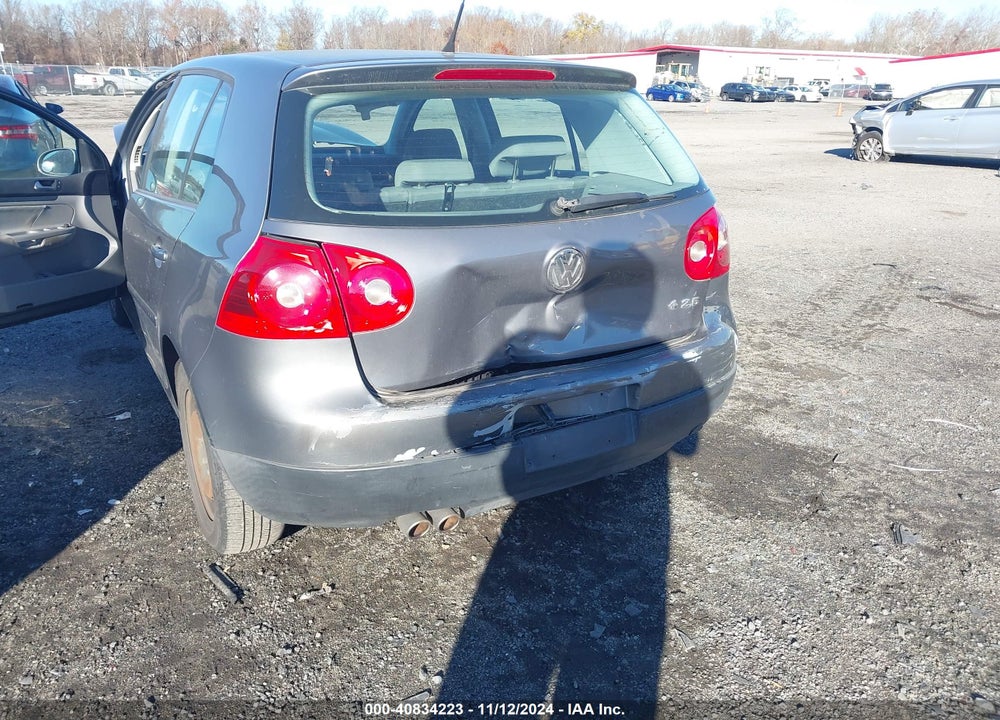 2007 VOLKSWAGEN RABBIT 4-DOOR VIN: WVWDR91K27W141798
