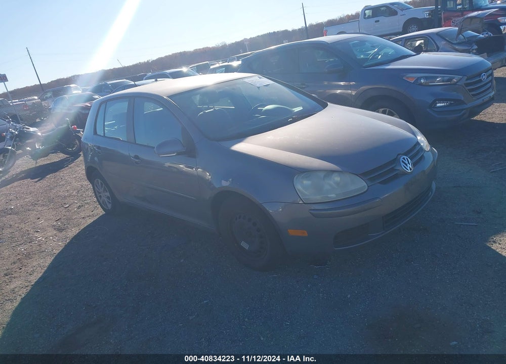 2007 VOLKSWAGEN RABBIT 4-DOOR VIN: WVWDR91K27W141798